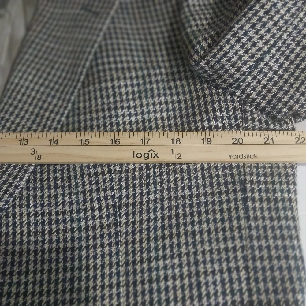 Elegant Houndstooth Men's Blazer